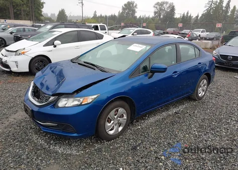 2015 Honda Civic Lx from USA, damaged, VIN 2HGFB2F56FH525914